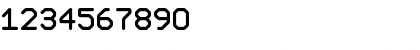UHF Regular Font