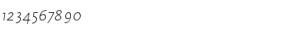 Julius Primary Std Light It Font
