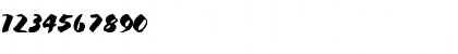 Kick ITC Italic Font