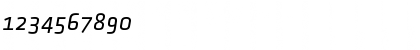 Klavika Regular Italic Font Klavika Regular Italic Font