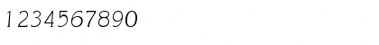 Korinth-XlightIta Regular Font Korinth-XlightIta Regular Font