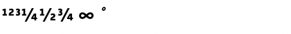 LetterGothicText BoldItalicExp Font