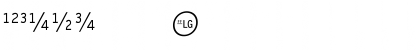 LetterGothicText LightSymbol Font LetterGothicText LightSymbol Font