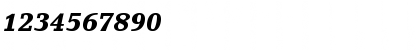 LinoLetter Std Black Italic Font LinoLetter Std Black Italic Font