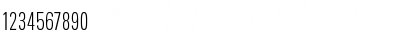 LinotypeUnivers CompLight Font