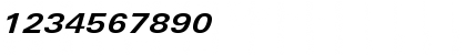 LinotypeUnivers ExtdBoldItalic Font LinotypeUnivers ExtdBoldItalic Font