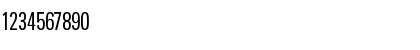 LTUnivers 410 CompRegular Font LTUnivers 410 CompRegular Font
