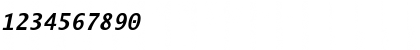 LucidaMonoEF BoldItalic Font LucidaMonoEF BoldItalic Font