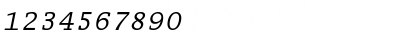 Lucida Typewriter Oblique Font Lucida Typewriter Oblique Font