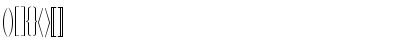 Mathematical Pi 3 Font Mathematical Pi 3 Font
