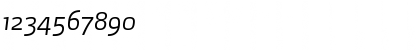 Max-LightItalic Regular Font