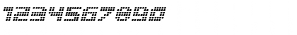 MedLed Italic Font