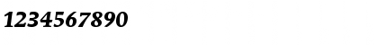 MendozaEF BoldItalic Font
