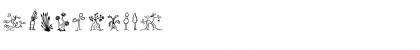 MiniPics UprootedTwig Font MiniPics UprootedTwig Font