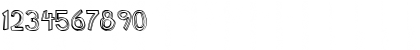 Mitten Hollow Font Mitten Hollow Font
