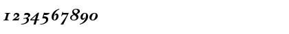 ITC New Baskerville Bold Italic Old Style Figures Font ITC New Baskerville Bold Italic Old Style Figures Font