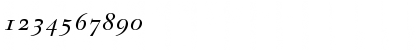 ITC New Baskerville Italic OsF Font ITC New Baskerville Italic OsF Font