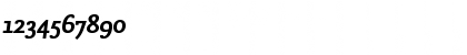 NexusSans Bold Italic Font NexusSans Bold Italic Font