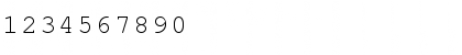 Nimbus FreeMono Font Nimbus FreeMono Font