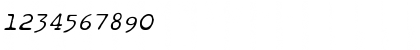 ObsoleteLight Oblique Font ObsoleteLight Oblique Font