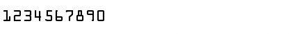 OCR-A Regular Font
