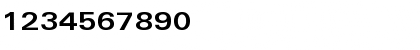 Univers Extended Bold Font