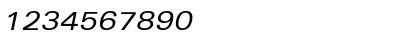 Univers Extended Oblique Font Univers Extended Oblique Font