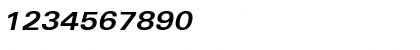 Univers ExtendedPS Bold Italic Font Univers ExtendedPS Bold Italic Font