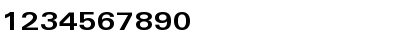 Univers LT 53 Extended Bold Font
