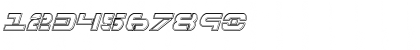 7th Service Engraved Italic Italic Font