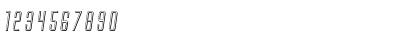 Alien League 3D Italic Italic Font