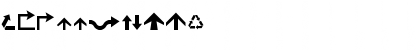 Arrow 7 Regular Font