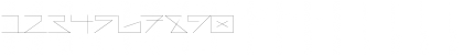 AsteriskFineLine Regular Font