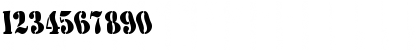 AustralianFlyingCorpsStencilE Regular Font AustralianFlyingCorpsStencilE Regular Font