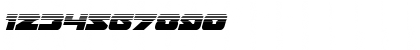 Banjin Halftone Italic Italic Font Banjin Halftone Italic Italic Font
