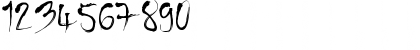 BLOODY CRE Regular Font BLOODY CRE Regular Font
