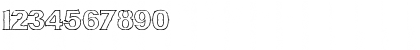 Bluegrass OUTLINE Regular Font Bluegrass OUTLINE Regular Font