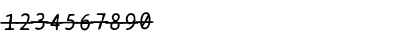 BPtypewriteDamagedStrikethrough Italic Font BPtypewriteDamagedStrikethrough Italic Font