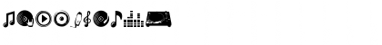 DJ Icons Regular Font DJ Icons Regular Font