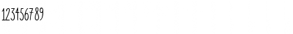 Gaunt Skinny Font Gaunt Skinny Font