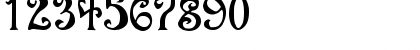 Gothic Birthday Cake Regular Font Gothic Birthday Cake Regular Font