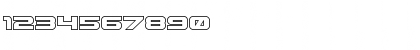 Gunship Outline Outline Font Gunship Outline Outline Font
