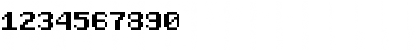 Half Bold Pixel-7 Regular Font Half Bold Pixel-7 Regular Font