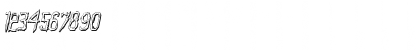 Horroroid 3D Italic Italic Font