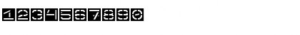InvertedStencil Regular Font InvertedStencil Regular Font