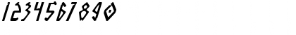 KB 125 Italic Regular Font