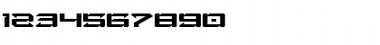 Laser Wolf Expanded Expanded Font