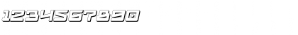 Logofontik 4F Extruded Italic Font Logofontik 4F Extruded Italic Font