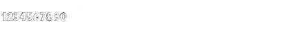 meatloaf shadow outline Regular Font meatloaf shadow outline Regular Font