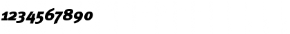 MetaPlusBlack-Italic Regular Font